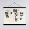 A 16x20 Family Tree Poster with a combination layout shows a couple in the center with their ancestors on either side.