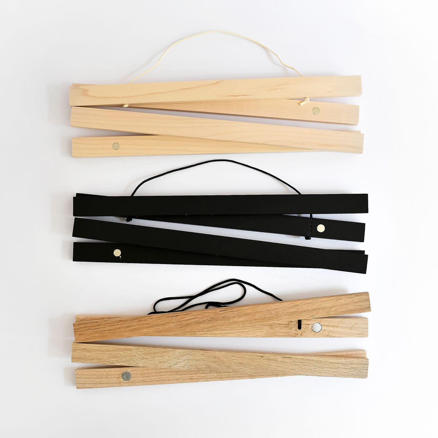 Flyer Posting Rails Parabo Press: Wood Poster Rails